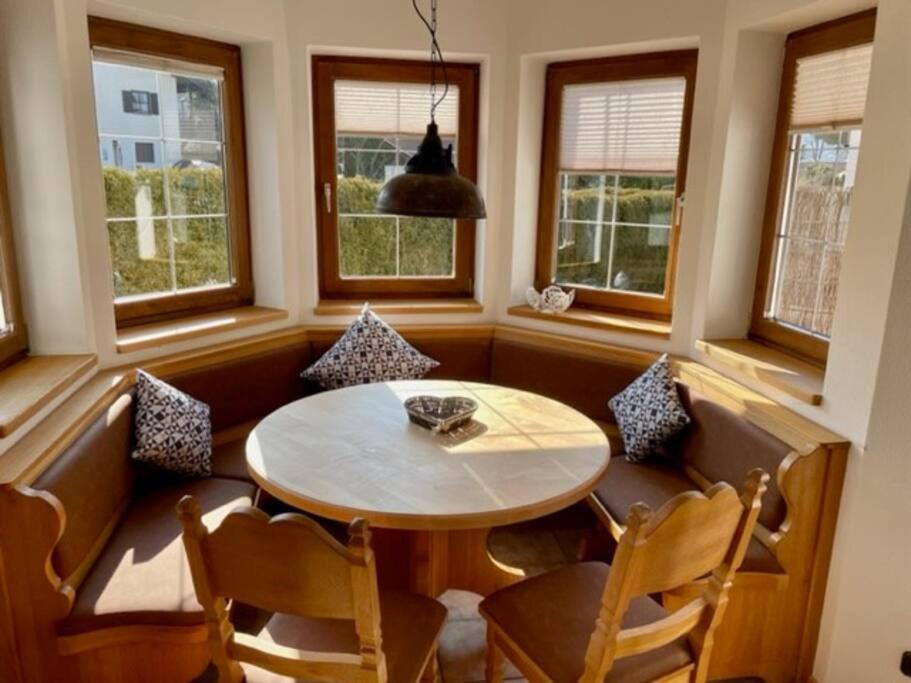 Ferienwohnung Kleines Häuschen mit Bergblick Eschenlohe Exterior foto