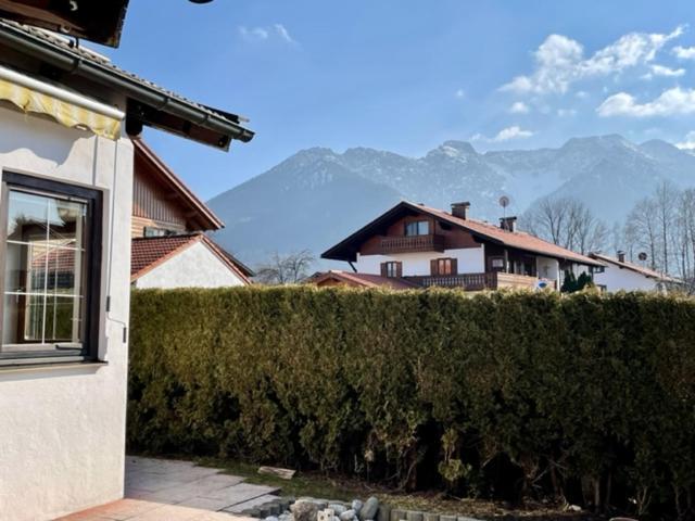 Ferienwohnung Kleines Häuschen mit Bergblick Eschenlohe Exterior foto