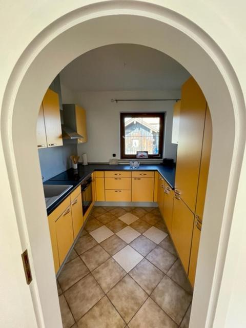 Ferienwohnung Kleines Häuschen mit Bergblick Eschenlohe Exterior foto