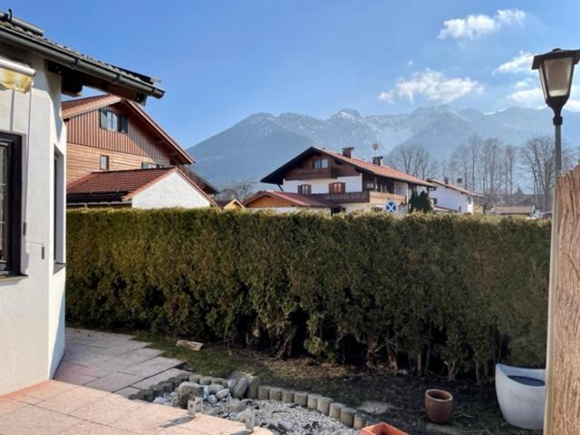 Ferienwohnung Kleines Häuschen mit Bergblick Eschenlohe Exterior foto